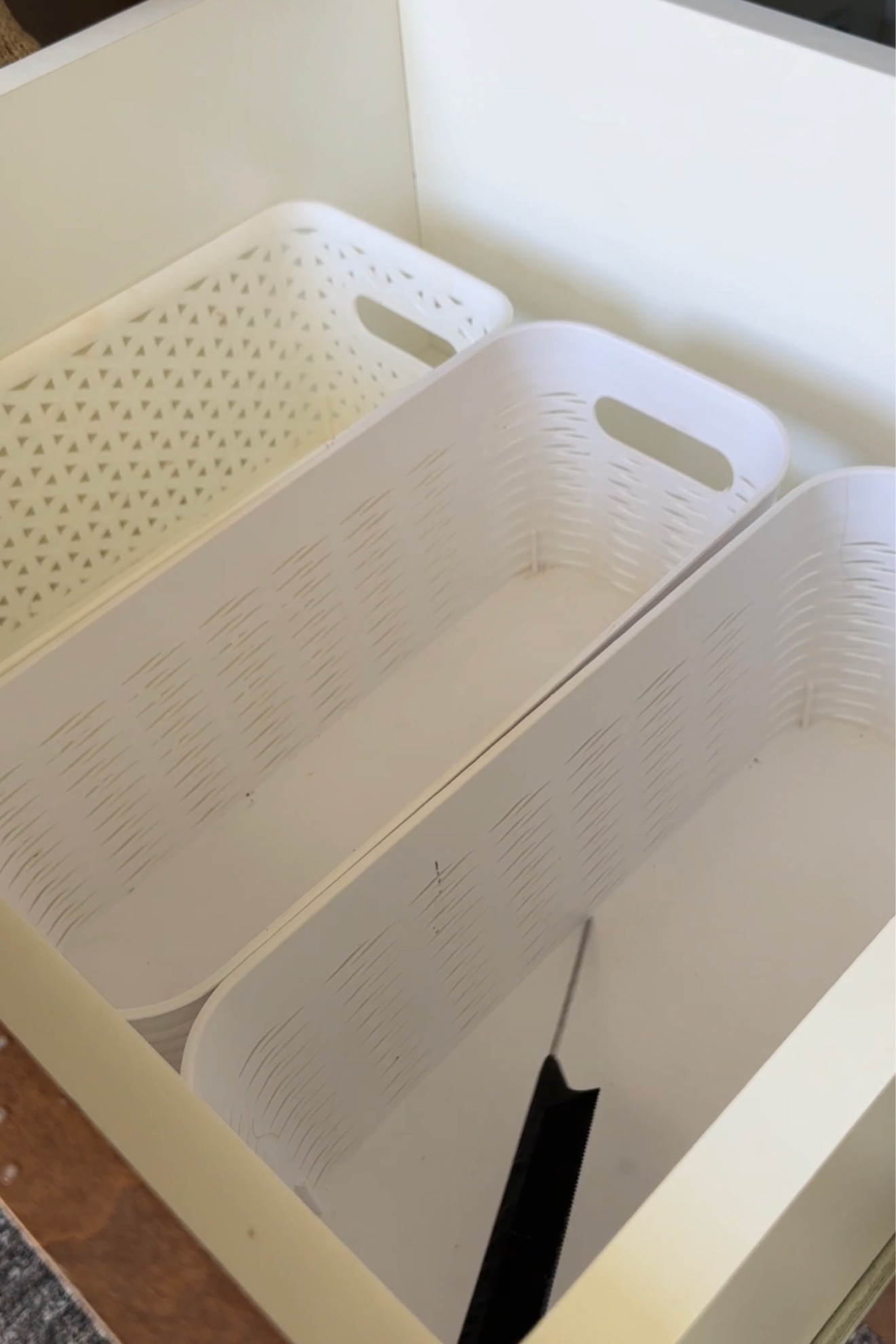 Hair bathroom drawer organization - these bins fit perfect on the drawer and they are so affordable 

#LTKU #LTKfindsunder50 #LTKhome