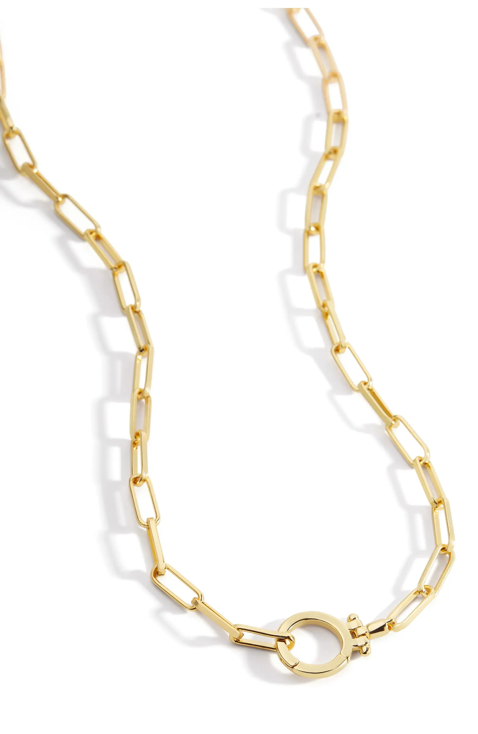 Mint Paperclip Necklace | Nordstrom