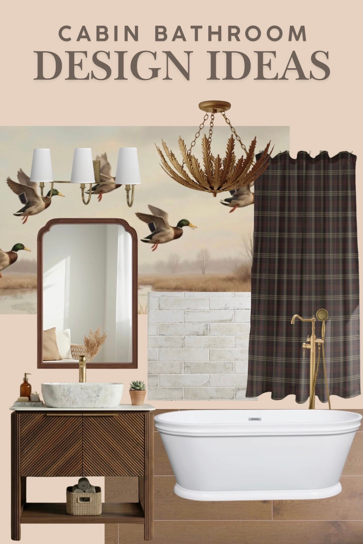 Perfect time for those summer projects! I’ve been putting together potential design ideas for our family cabin in the PNW using all finds from @Wayfair ! I want to keep the nostalgic antique duck theme from when our grandparents built the house, but with a modern transitional update. 

#ad #wayfair #wayfairpartner #wayfairfinds

#LTKHome #LTKSaleAlert