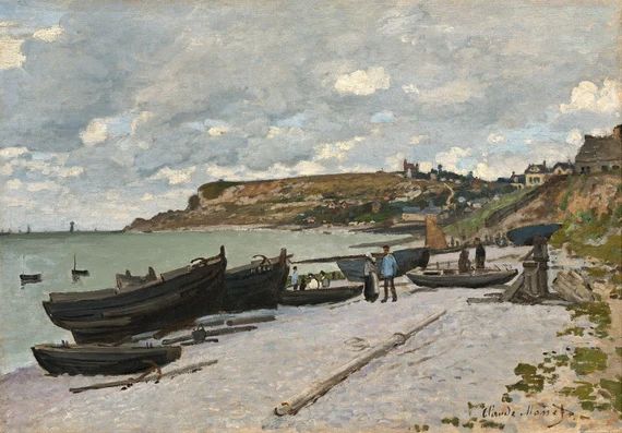 Claude Monet : "Sainte-Adresse" (1867) - Giclee Fine Art Print | Etsy (US)
