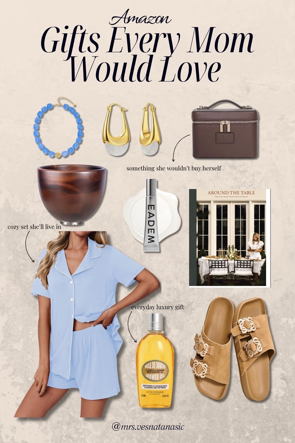 Gifts every mom would truly love 🤍

These are the kind of pieces that feel thoughtful, elevated, and actually get used — from cozy sets she’ll live in to little luxuries she wouldn’t buy for herself.

Everything is simple, timeless, and easy to gift ✨

#LTKMothersDay