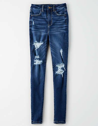 AE Ne(X)t Level Curvy Super High-Waisted Jegging | American Eagle Outfitters (US & CA)