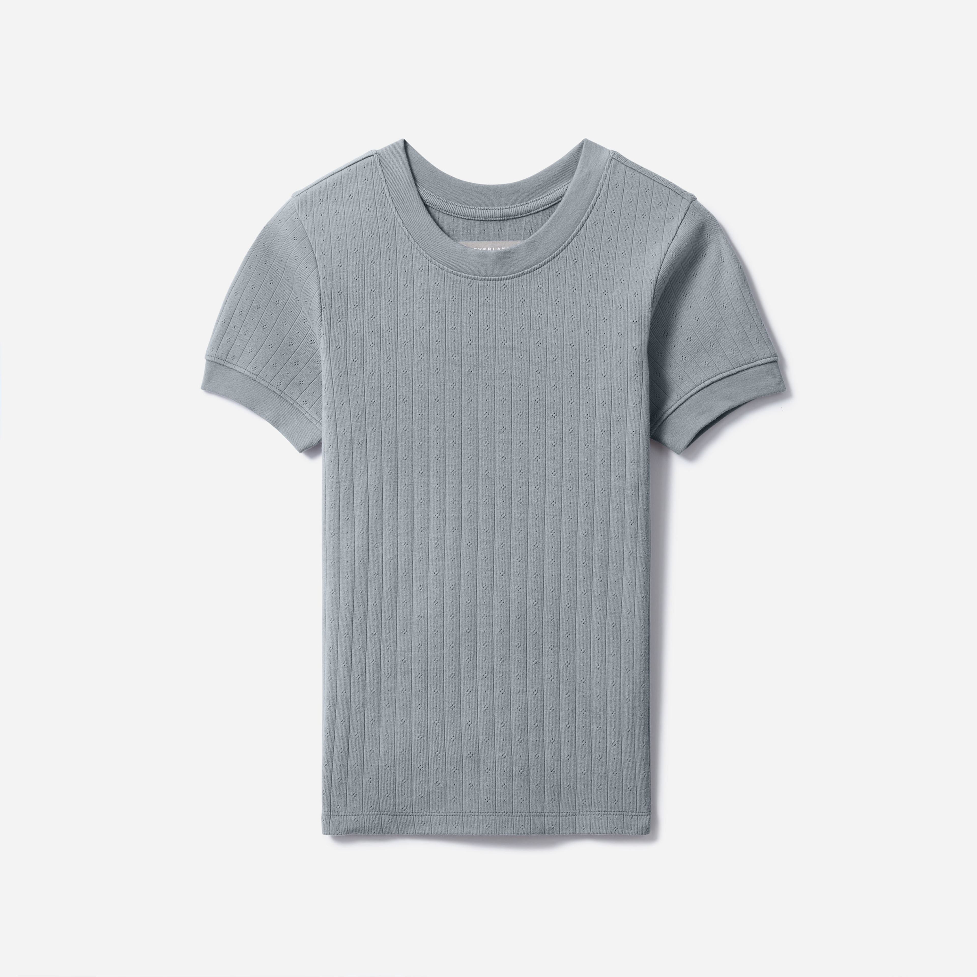 The Organic Cotton Pointelle Tee | Everlane