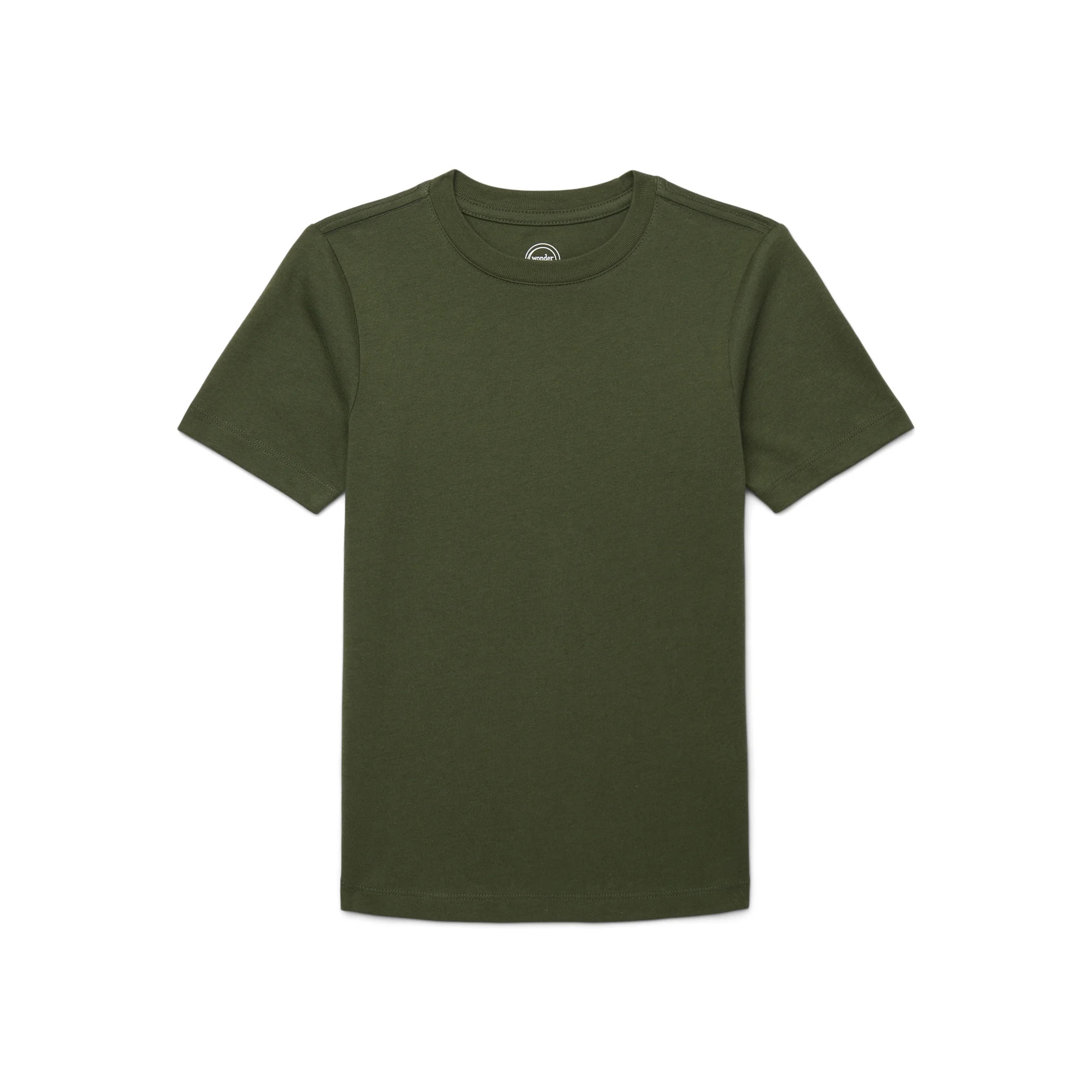 Wonder Nation Boys Kid Tough Tee with Short Sleeves, Sizes 4-18 & Husky | Walmart (US)
