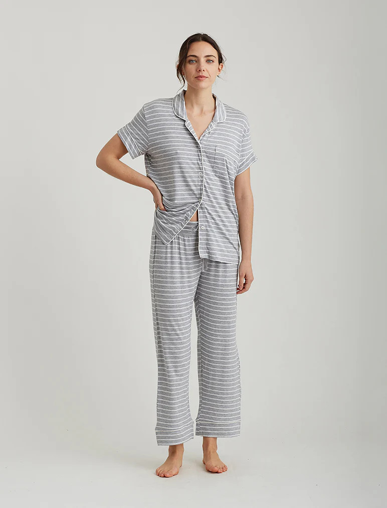 Kate Modal Soft Crop PJ | Papinelle Sleepwear US