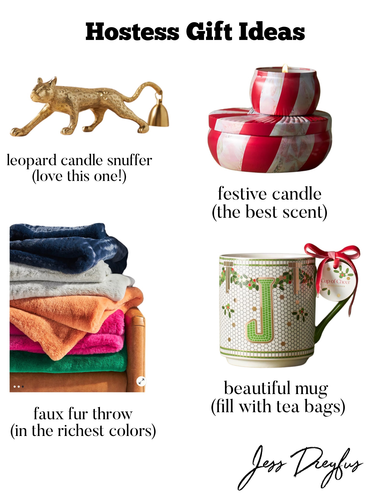 I love bringing a fun hostess gift during the holidays. These are all 30% off. I LOVE the leopard candle snuffer as it would look so cool displayed. Also love the mug for a teacher gift with a gift card tucked inside. 

#LTKGiftGuide #LTKCyberSaleES #LTKHoliday