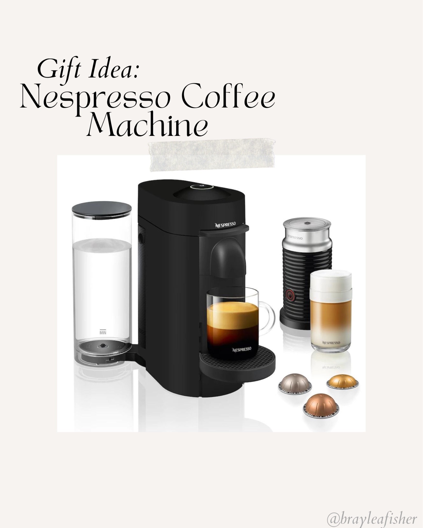 Gift Idea: nespresso coffee machine 

Gift guide, gift ideas, christmas gifts, holiday, gift ideas, holiday gift ideas, 2022 gift guide, gifts for her, gifts for him, best sellers, under $100, under $50, 

#LTKHoliday #LTKCyberweek #LTKhome