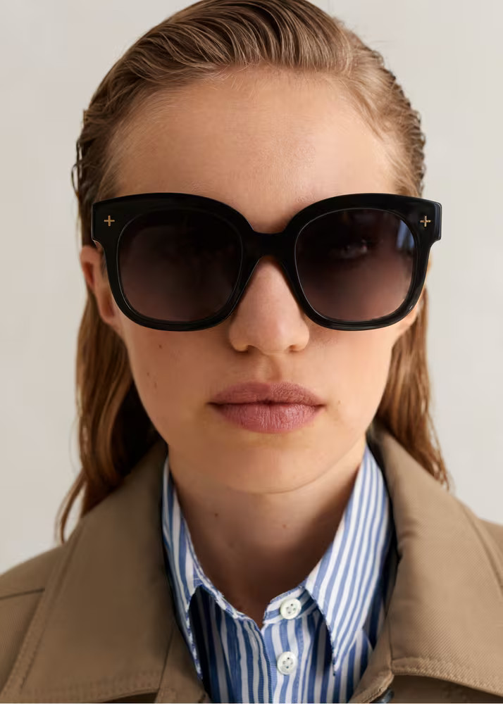 Oversized Sunglasses Cellulose Acetate | ME+EM Global (Excluding US)