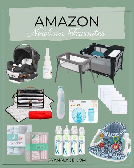 Amazon newborn favorites/ baby finds / new parents / new moms / maternity finds / baby’s essential / crib / pac n play / car seat / portable change station / bottles / baby bedding / nursery 

#LTKbaby #LTKtravel #LTKbump