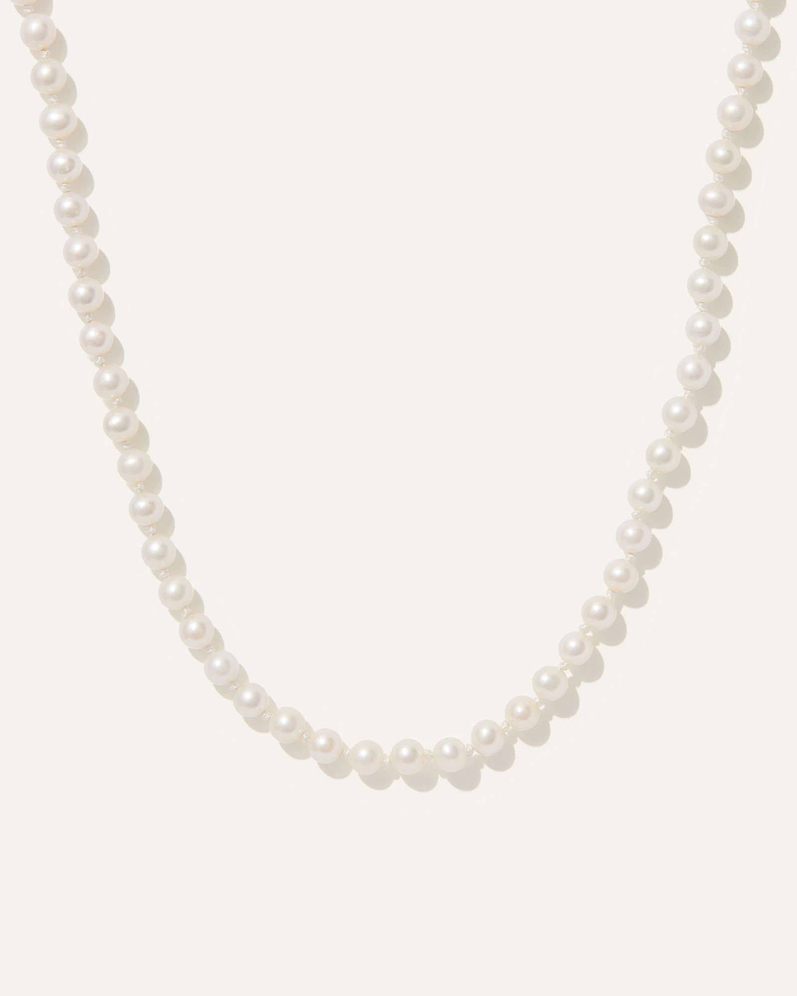 Quince | Women's 14K Gold Freshwater Cultured Pearl Strand Necklace in Yellow Gold | Quince