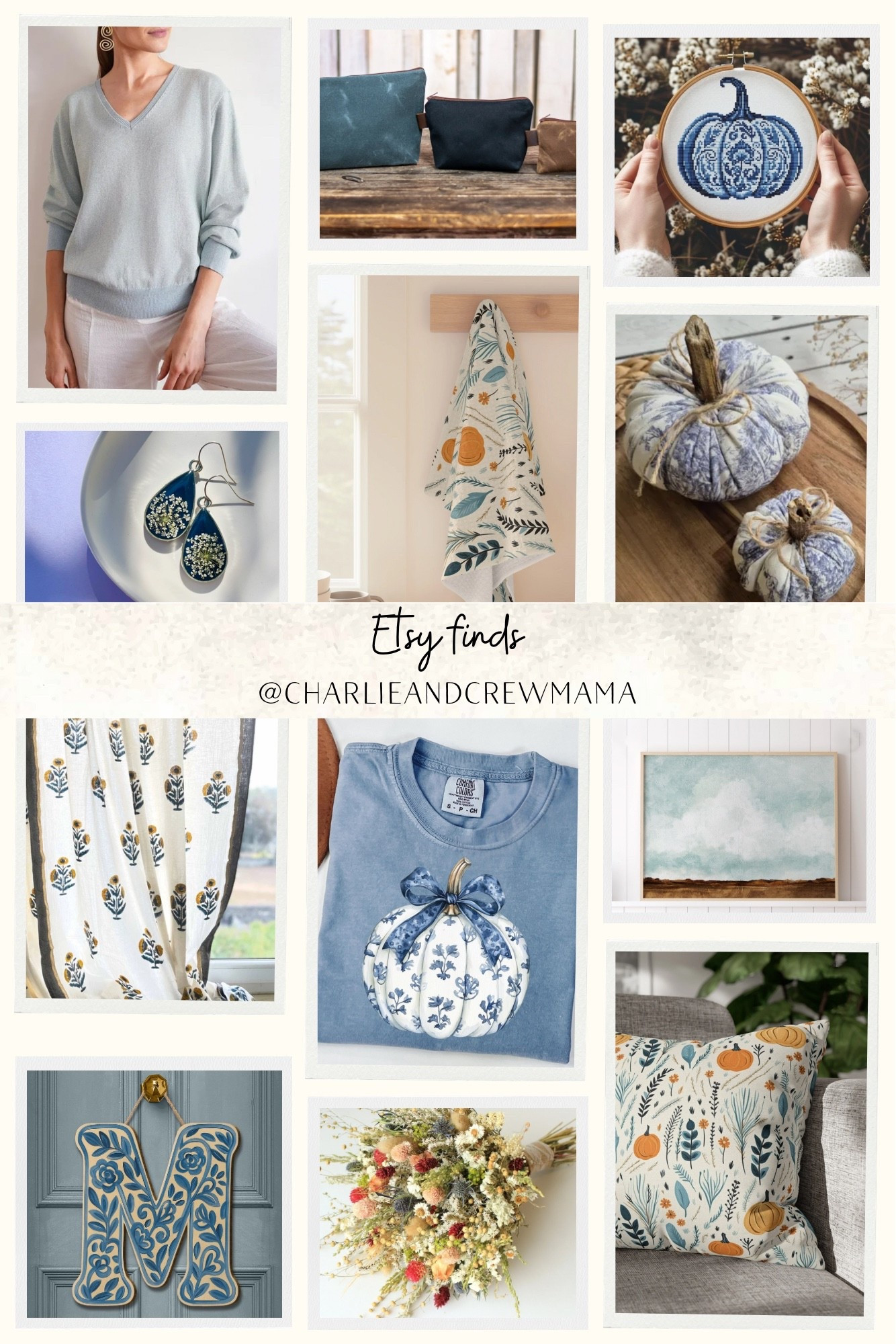 Autumn blue #etsy finds 💙✨🍂
#LTKFamily #handmade #shopsmall

#LTKSeasonal #LTKFindsUnder100 #LTKHome