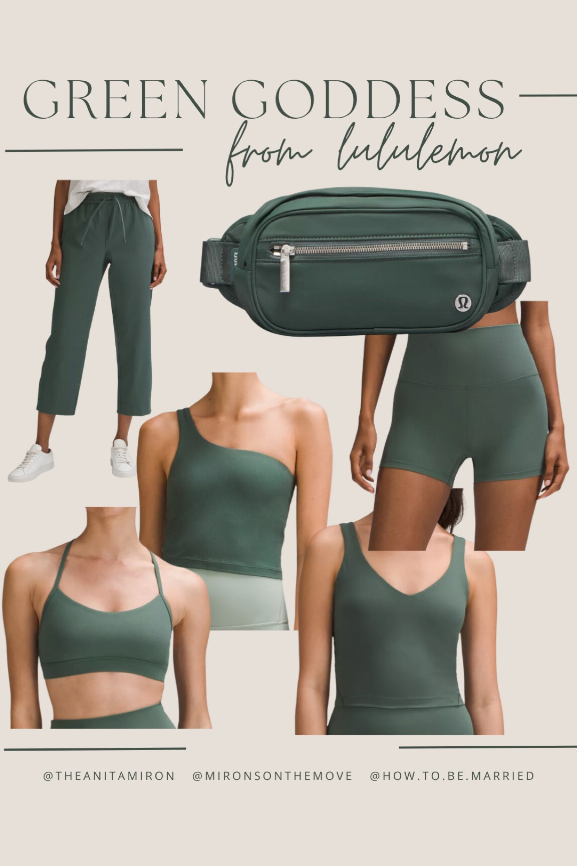 Green goddess from Lululemon 

#LTKfitness
