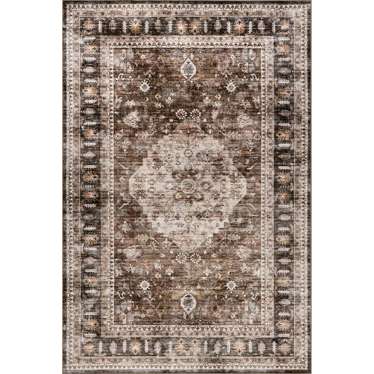 nuLOOM Davi SplashGuard Waterproof Machine Washable Area Rug | Target