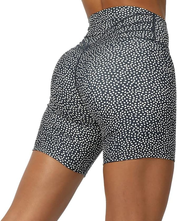 Aoxjox Trinity Workout Biker Shorts for Women Tummy Control High Waisted Exercise Athletic Gym Ru... | Amazon (UK)