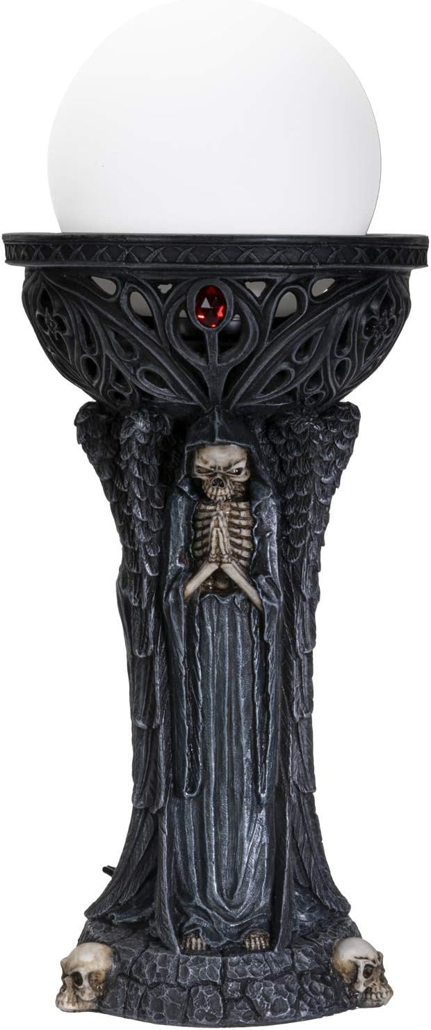 SUMMIT COLLECTION Grim Reaper Gothic Angels Prayer Round Orb Table Lamp 3 Sided Santa Muerte Goth... | Amazon (CA)