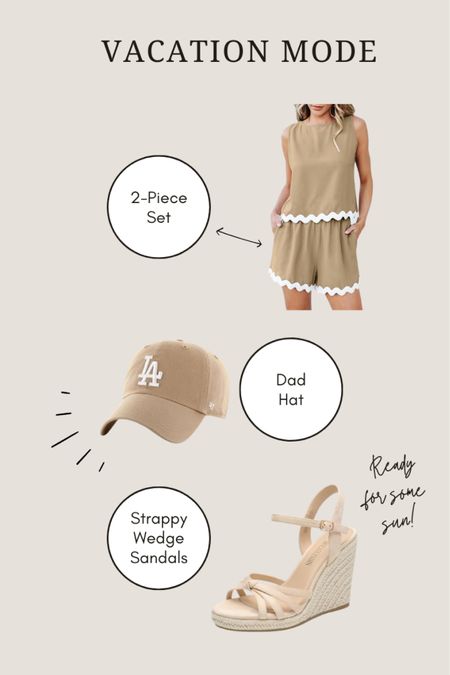 Vacation outfit
Summer outfit
Neutral outfit 

#LTKSeasonal #LTKover40 #LTKstyletip