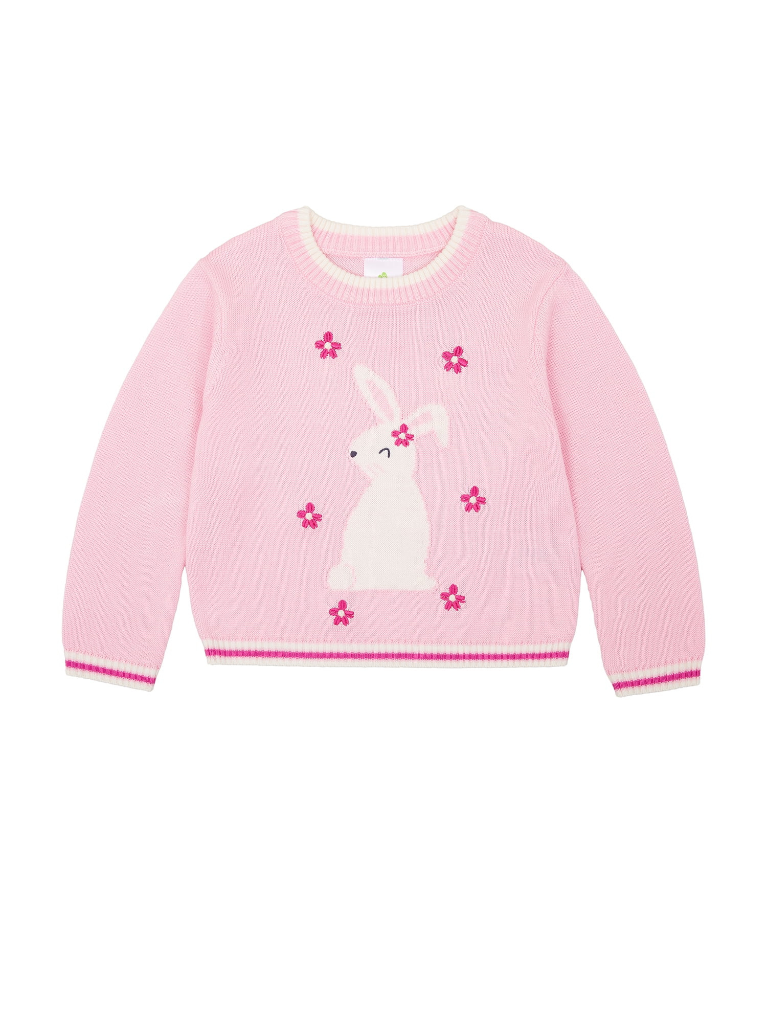 Way to Celebrate Girls Easter Sweater, Sizes 12M-5T | Walmart (US)