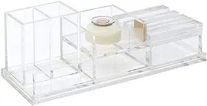russell+hazel Acrylic Mini Solution Set, Clear and Gold-Toned Hardware, 12" x 14" x 4" | Amazon (US)
