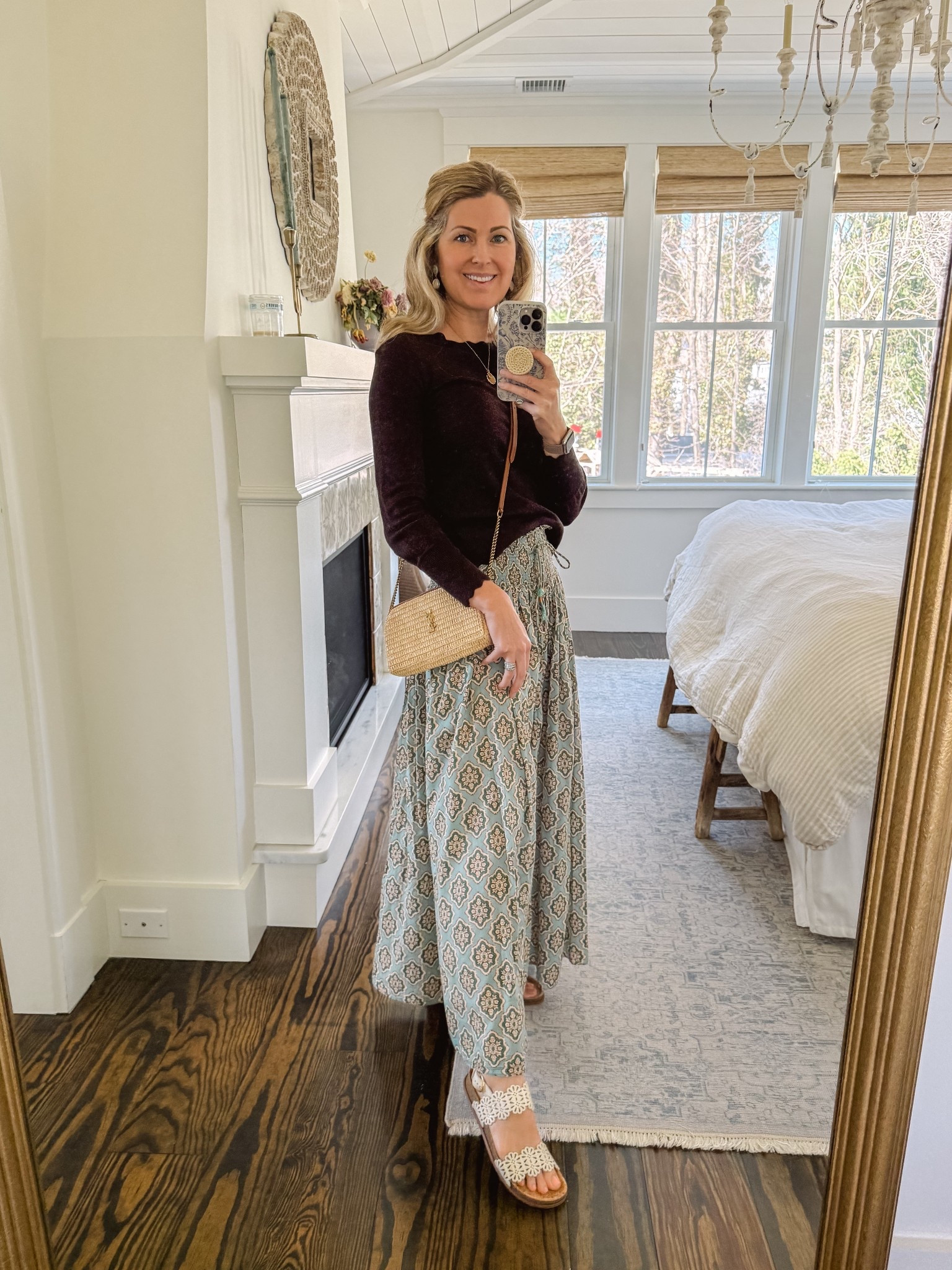 Dressing for almost spring with some birthday splurges and old favorites. The skirt is an oldie from Zara so I linked some maxi skirts I have / love. Also found some similar sandals at a lower price point but I’m pretty enamored with these designer gems which I found on sale! 

#LTKStyleTip #LTKShoeCrush #LTKSaleAlert
