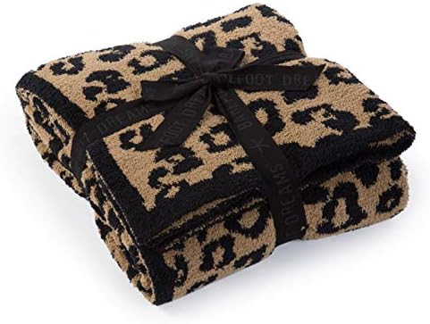 Barefoot Dreams CozyChic Barefoot in The Wild Throw Leopard One Size | Amazon (US)