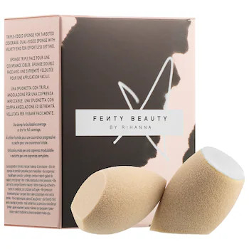 Lil Precision Makeup Sponge Duo 105 - Fenty Beauty by Rihanna | Sephora | Sephora (US)