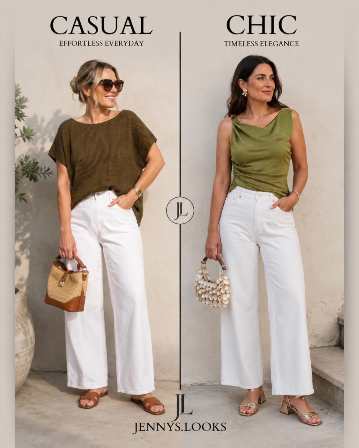 Summer styles with a green top 
Mix & Matchable ♥️

#LTKeurope #LTKmidsize #LTKsummer