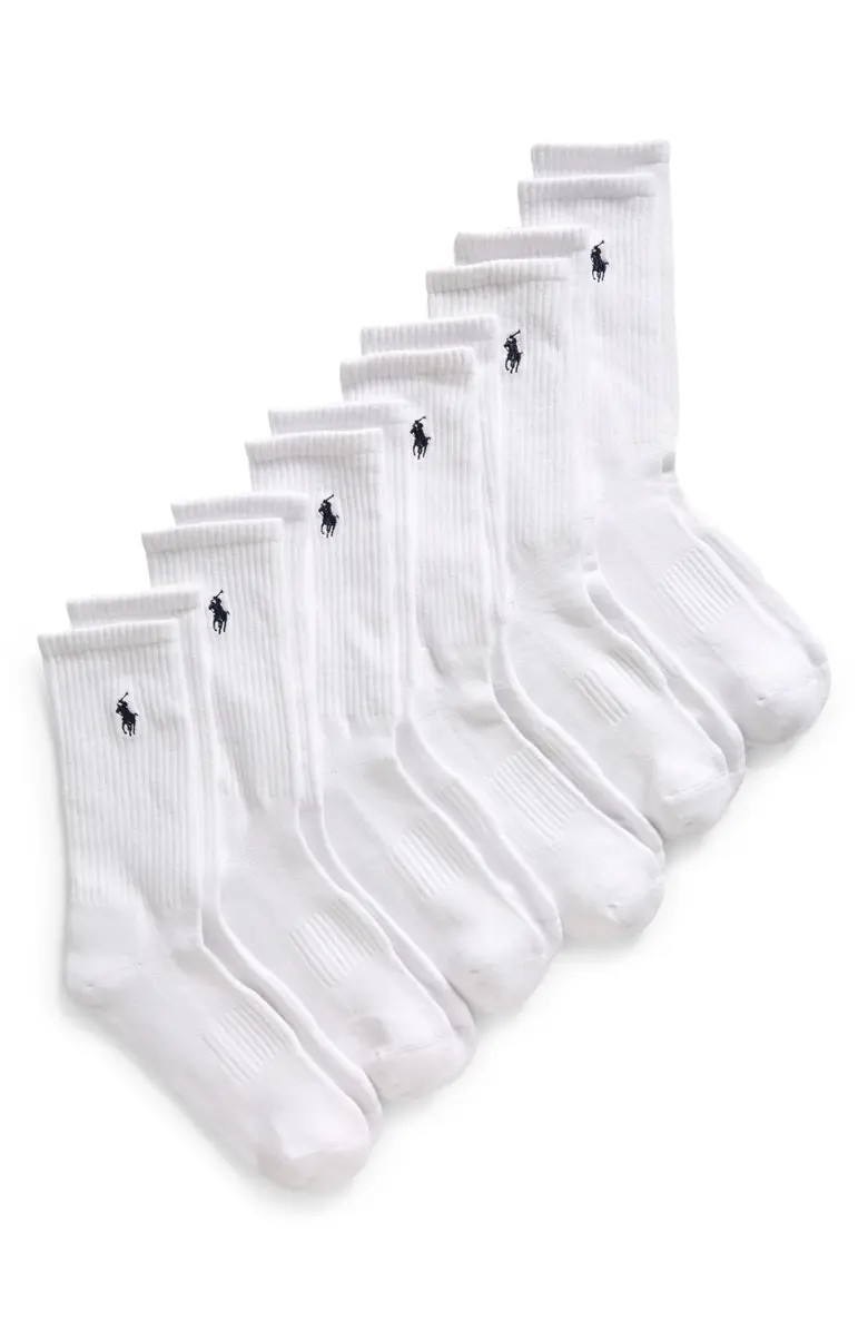 Assorted 6-Pack Crew Socks | Nordstrom