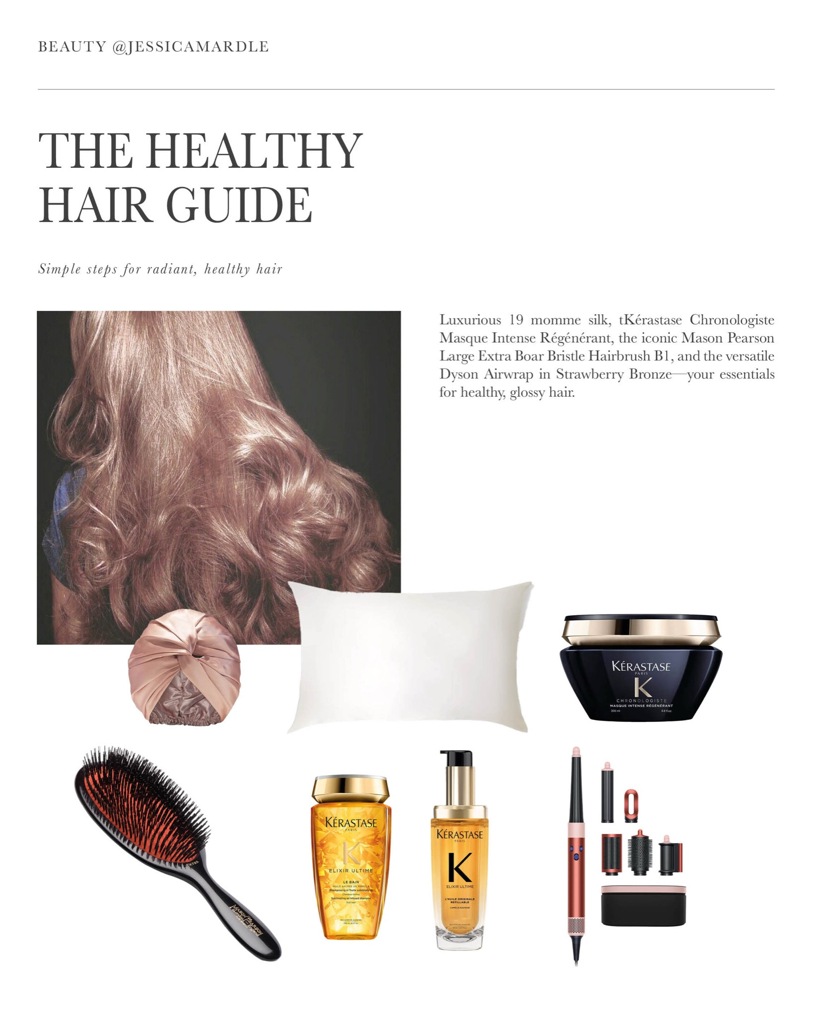 Healthy Hair Guide 🤍

Simple steps for radiant, healthy hair

There is a certain polish to well kept hair: effortless, expensive and unmistakably put together. It does not compete for attention, it simply has it. From glossy, brushed through lengths to soft, swishable strands, truly healthy hair starts with the right tools.

#LTKstyletip #LTKbeauty #LTKluxury