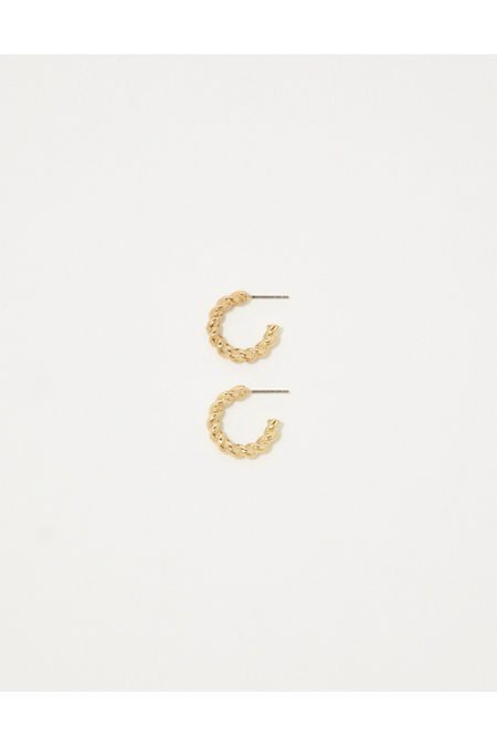 Aerie Twisted Hoop Earrings | Aerie