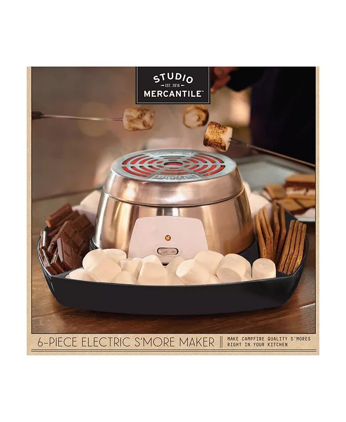 Studio Mercantile Electric Tabletop Smores Maker for Indoors Set, 5 Piece & Reviews - Home - Macy... | Macys (US)
