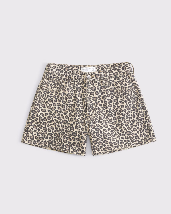 Women's Curve Love High Rise Dad Short | Women's Bottoms | Abercrombie.com | Abercrombie & Fitch (US)