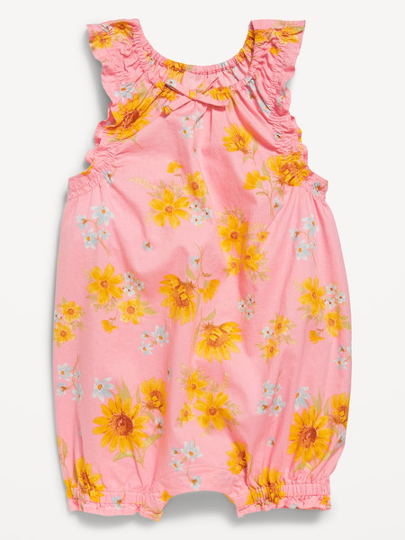 Printed Sleeveless One-Piece Romper for Baby | Old Navy (US)