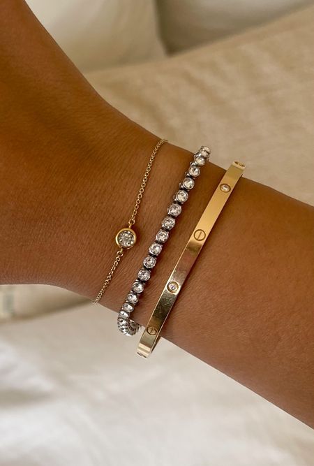 My everyday Swarovski crystal tennis bracelet is included in Prime Big Deals! 

#LTKxPrime #LTKsalealert