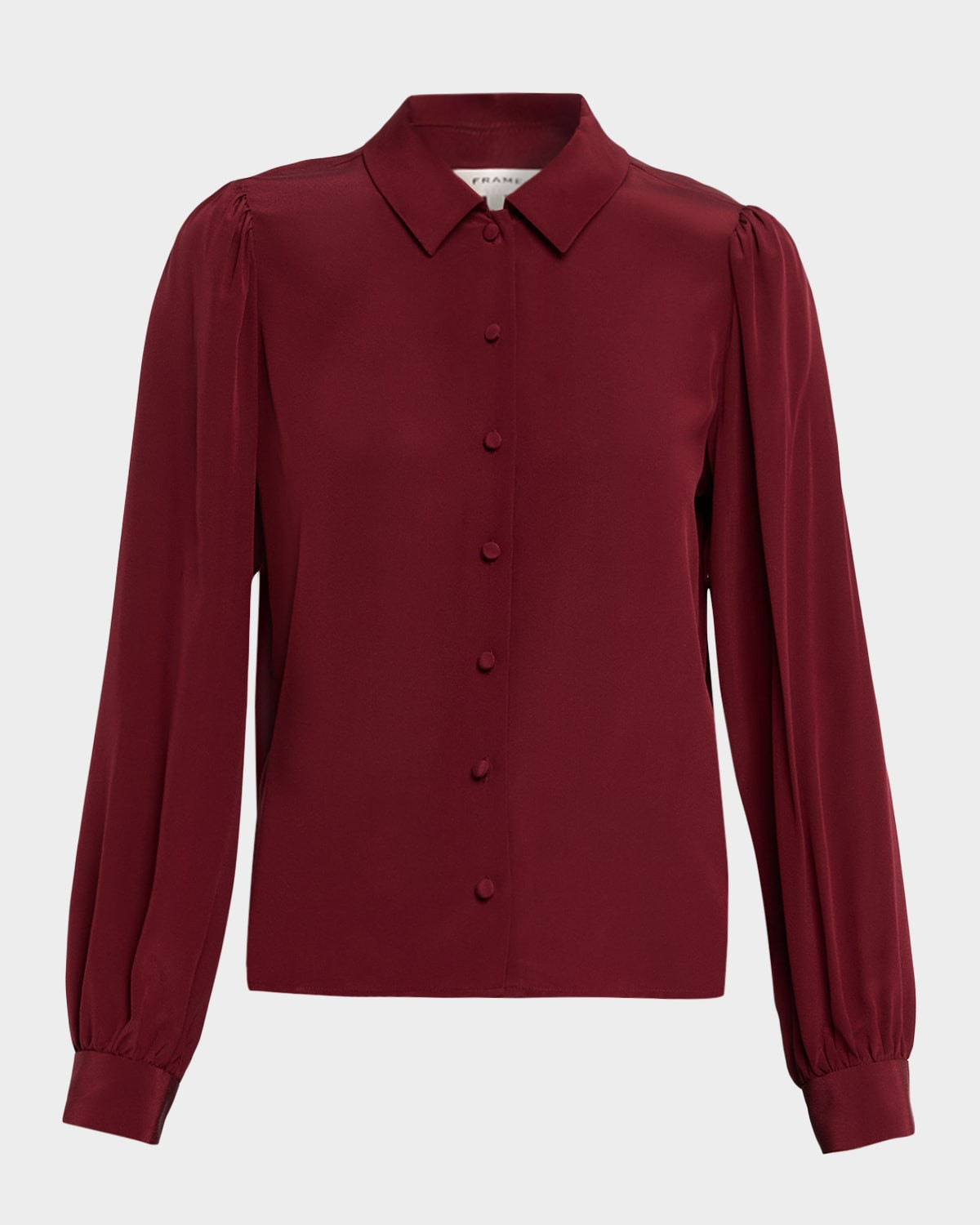The Silk Staple Blouse | Neiman Marcus
