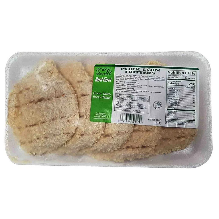 Bird Farm Pork Loin Fritter 16 oz | Walmart (US)