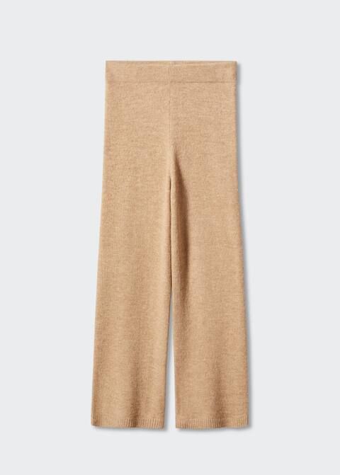 Knit trousers -  Women | Mango United Kingdom | MANGO (UK)