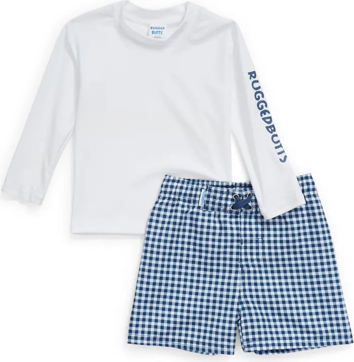 Two-Piece Rashguard Swimsuit | Nordstrom