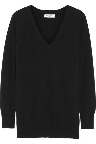 Equipment - Asher Oversized Cashmere Sweater - Black | NET-A-PORTER (US)