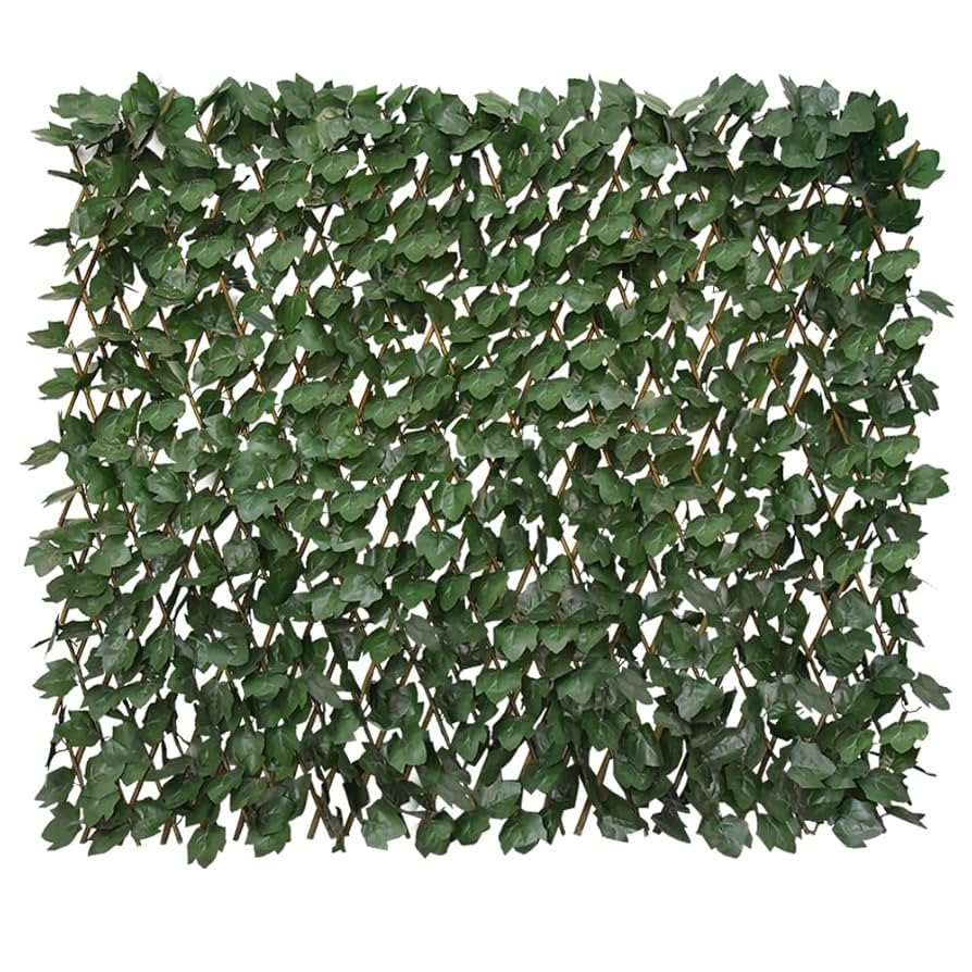Expandable Fence Privacy Screen for Balcony Patio Outdoor,Decorative Faux Ivy Fencing Panel,Artif... | Amazon (US)