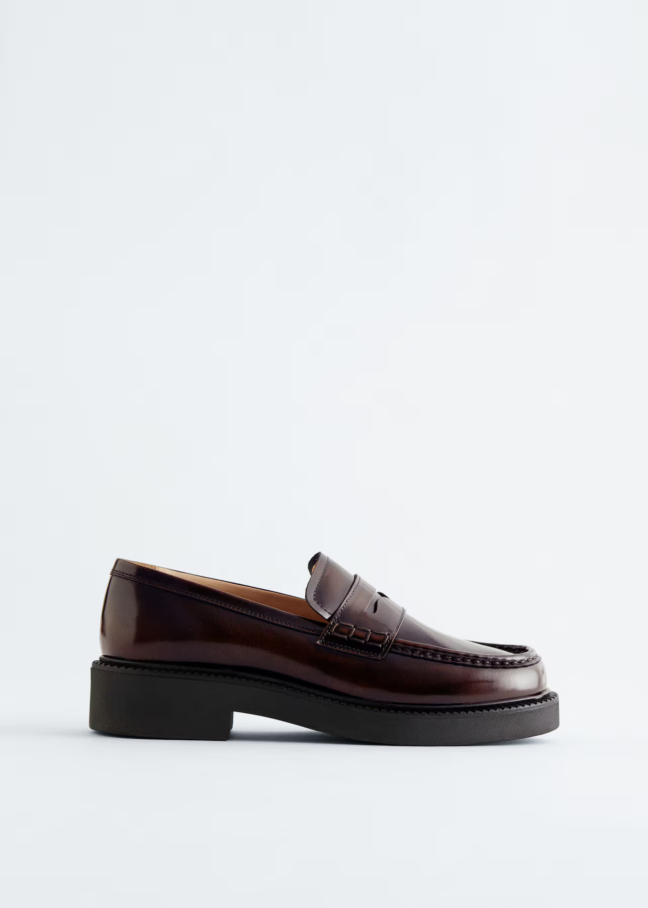 Chunky Leather Loafers | H&M (UK, MY, IN, SG, PH, TW, HK)