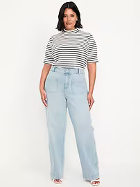 Extra High-Waisted Sky-Hi Wide-Leg Jeans | Old Navy (US)