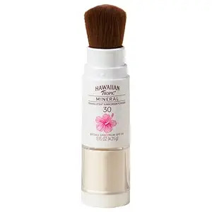 Hawaiian Tropic Mineral Powder Sunscreen Brush SPF 30, SPF Powder Sunscreen for Face, Brush On Su... | Amazon (US)