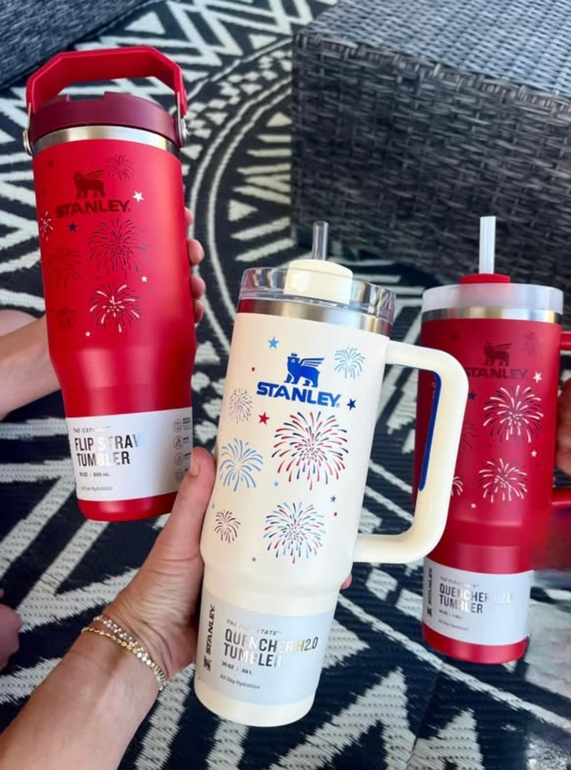 NEW Stanley holiday cuteness! Grab them before they are gone! ❤️🤍💙

#LTKootd #LTKSaleAlert #LTKSeasonal