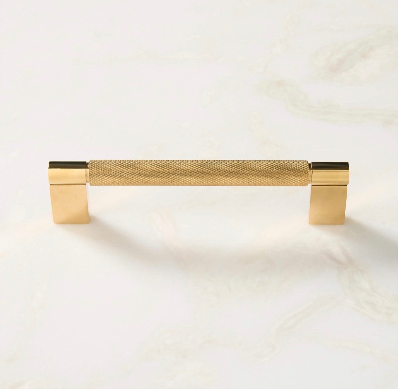 Nicolo Knurled Unlacquered Brass Cabinet Handle 5"

#LTKHome #LTKSaleAlert