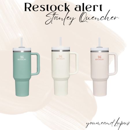The Stanley Quencher Cup is restocked, Amazon finds, Amazon Stanley cup, drinking cup, tumbler, tumbler with straw, insulated cup, leak resistant drinking cup, trending tumblers, YoumeandLupus, restock alerts 

#LTKsalealert