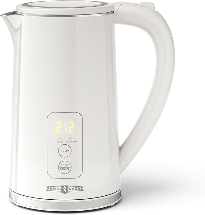PARIS RHÔNE Electric Kettle Temperature Control, 1.7L Electric Tea Kettle Water Boiler, 4H Keep ... | Amazon (US)