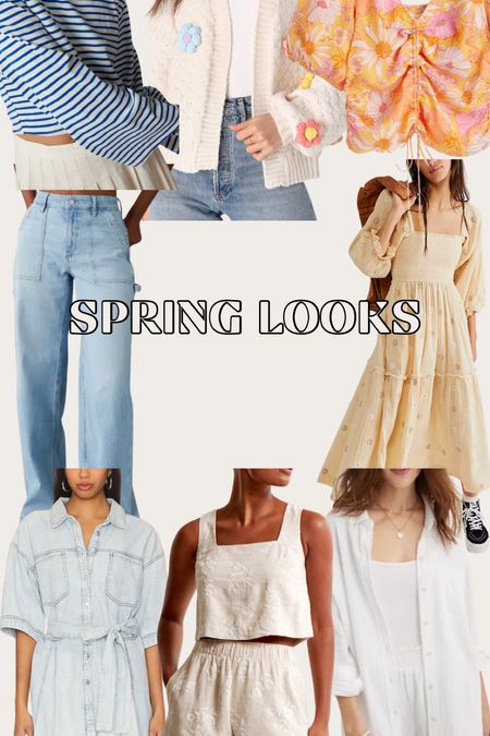 Spring looks currently in my cart!