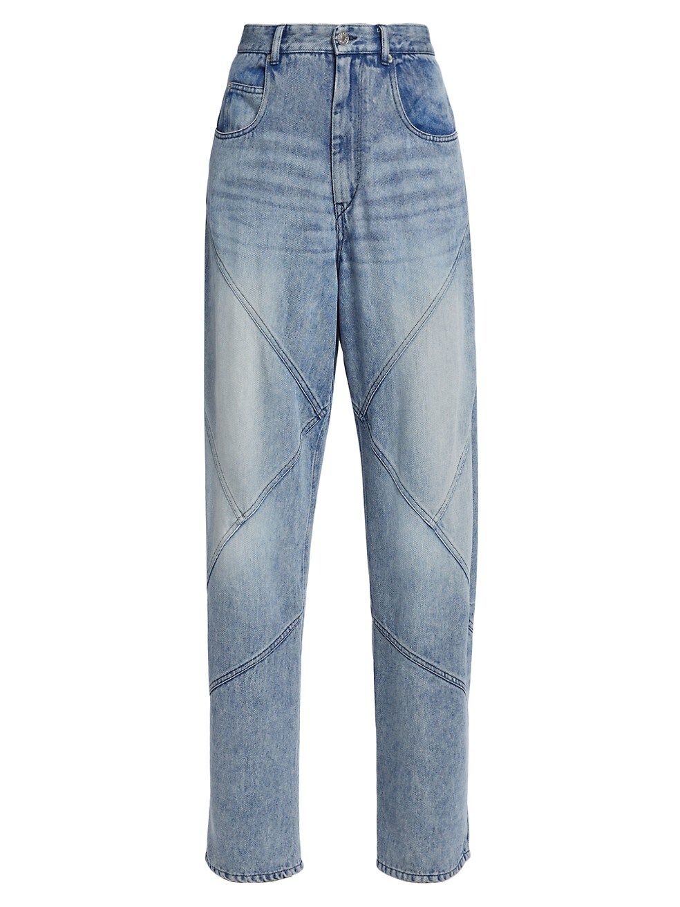 Isabel Marant Étoile Corsy Boyfriend Mid-Rise Jeans | Saks Fifth Avenue