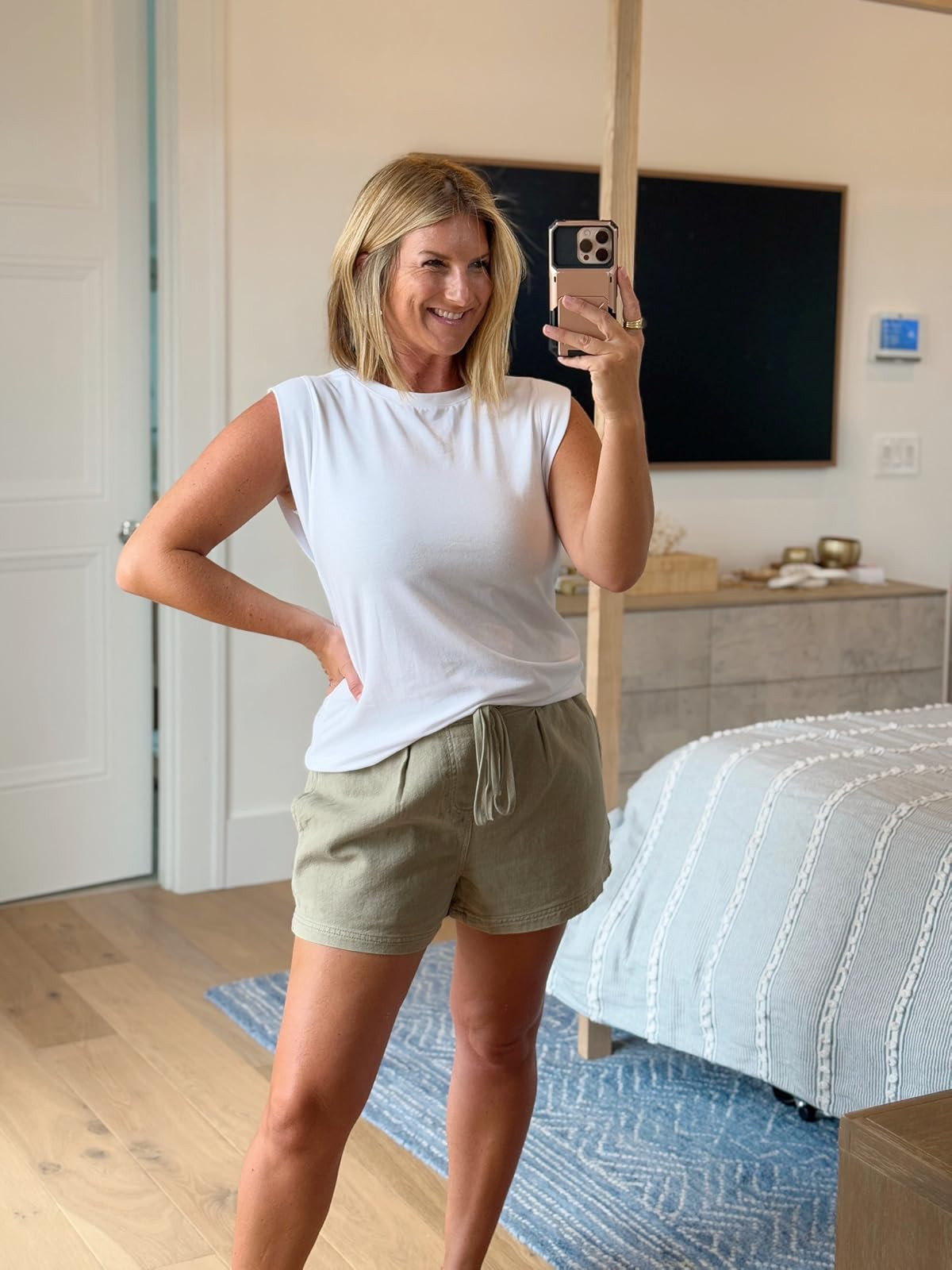 Fit Tip: TTS - Erin is wearing a small [5’4”, 150 lbs, 36DD, banana shape] 

 #LTKSeasonal #LTKPetite #LTKFindsUnder50