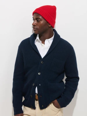 Wallace Cardigan in Washed Cashmere | Alex Mill